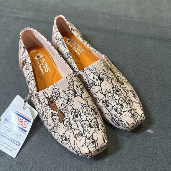 Bobs Skechers Scooby Doo Slip On Size 6 1/2 - Picture 1 of 8
